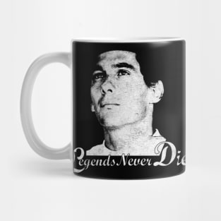 Legend Nver Dies Ayrton Senna Mug